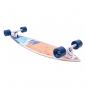 Preview: Z-Flex Bamboo Pintail Longboard Blau 38