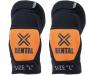 Preview: FUSE Protection Alpha-Rental Knee Pads for Kids Black-Orange M-L