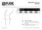 Preview: FUSE Protection Echo 125 Knie-/Schienbein- und Knöchelschoner Schwarz