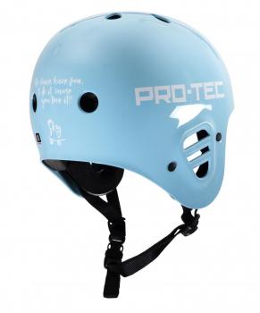 Pro-Tec Sky Brown Full Cut Helm Unisex Blue
