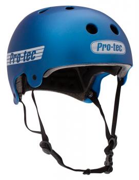Pro-Tec Old School Cert Helm Unisex Matte Metallic Blue