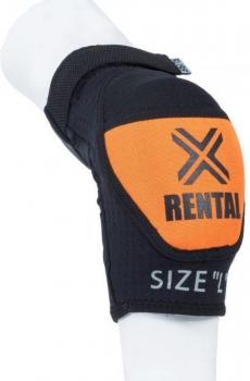FUSE Protection Alpha-Rental Knee Pads Black-Orange