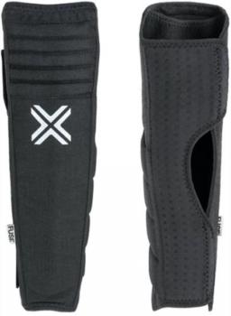 FUSE Protection Alpha Shin Guards incl. Whip Extended for Kids Black M-L