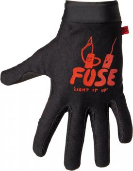 FUSE Protection Omega Handschuhe Dynamite Schwarz-Rot