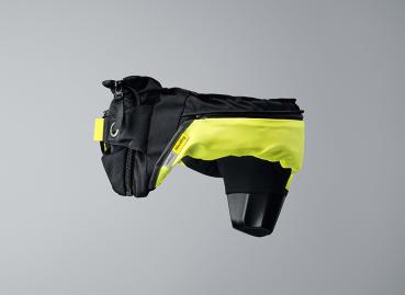 Hövding 3 Fahrradhelm Überzug HI-VIS Gelb/Schwarz OneSize