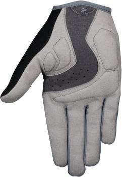 Pedal Palms Greyscale Langfingerhandschuh Grau