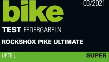 RockShox Pike Ultimate MY21 Gabel 27,5" 46 mm Silber