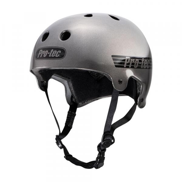 Pro-Tec Old School Cert Casque Unisexe Matte Metallic Gunmetal