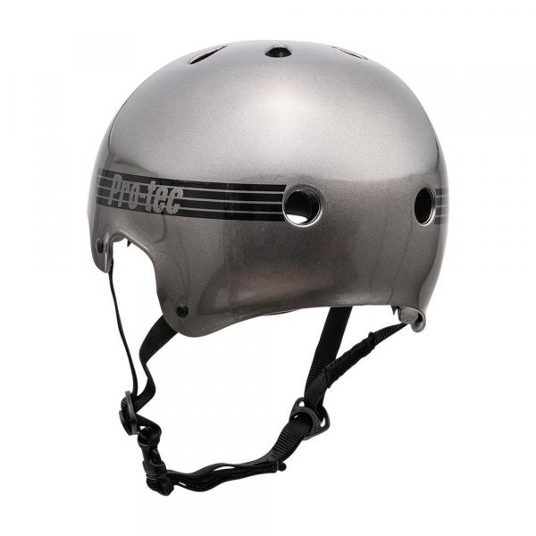 Pro-Tec Old School Cert Casque Unisexe Matte Metallic Gunmetal