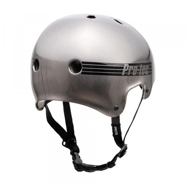 Pro-Tec Old School Cert Casque Unisexe Matte Metallic Gunmetal