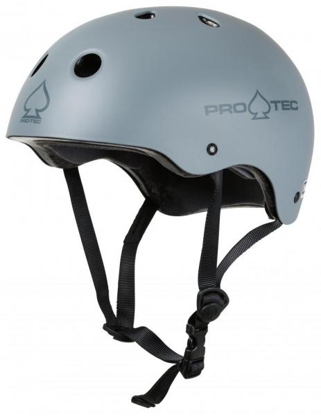 Capacete certificado Pro-Tec Classic Unisex cinzento mate