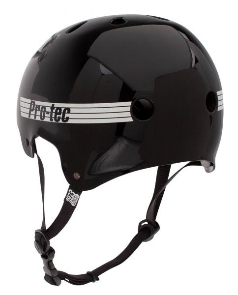 Pro-Tec Old School Cert Helm Unisex Gloss Black