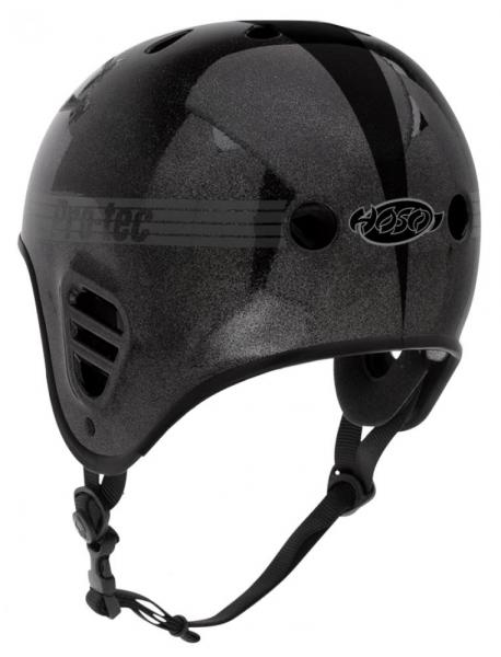 Pro-Tec Full Cut Cert Hosoi Helm Unisex Metallic Black