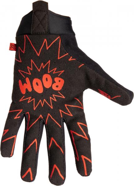 FUSE Protection Guantes Omega Dinamita Negro-Rojo