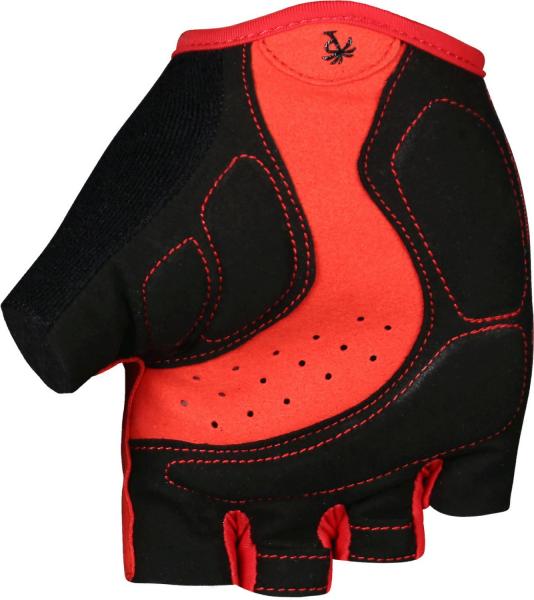 Pedal Palms Red Frog Kurzfingerhandschuh Rot Schwarz